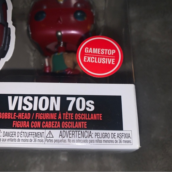 GameStop Game Stop Exclusive Funko Pop Vinyl Figure 718 Wanda Vision 70s New - Picture 5 of 7